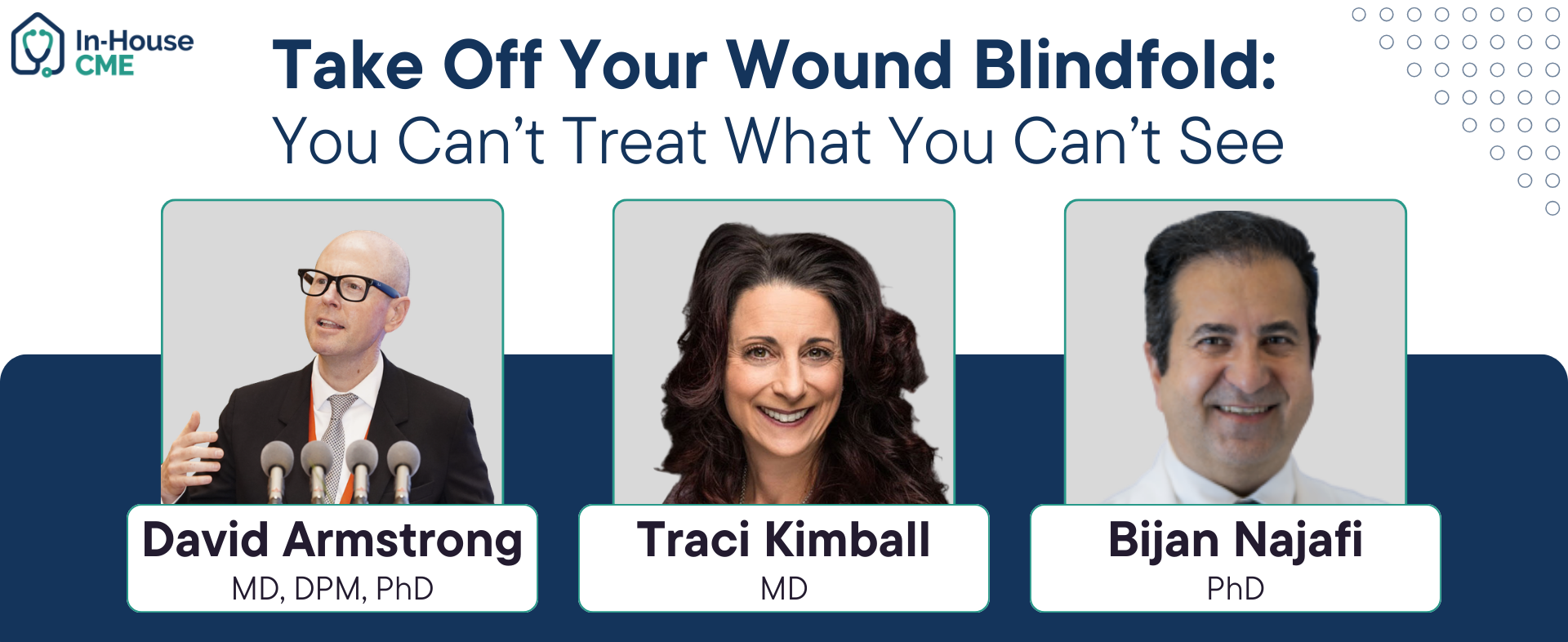 Take Off Your Wound Blindfold: You Can't Treat What You Can't See